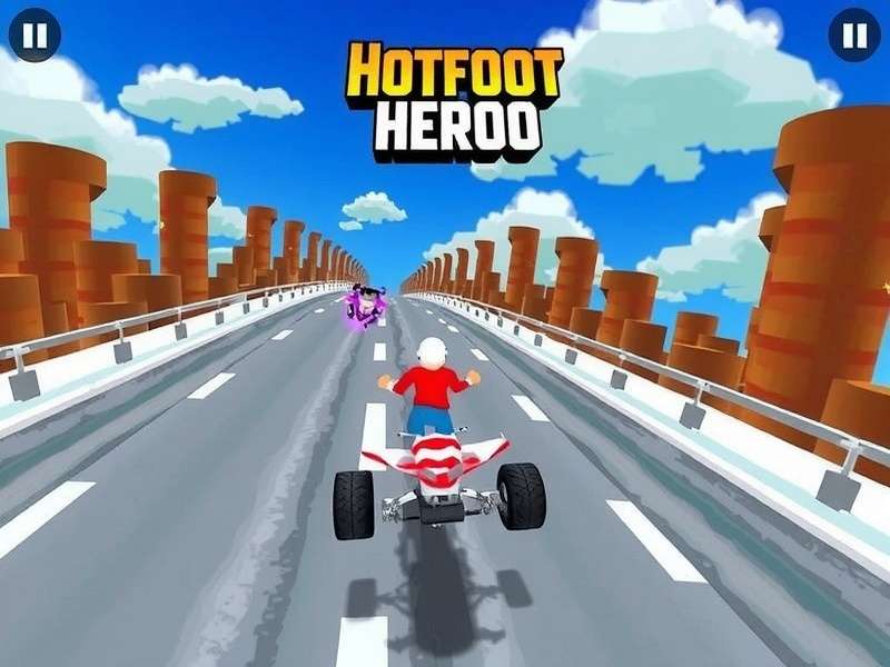 Hotfoot Hero gameplay screenshot